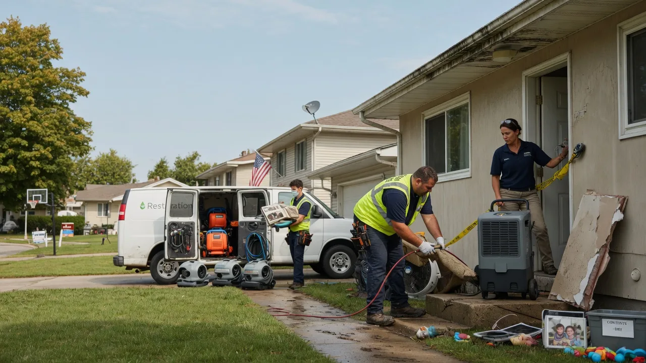 Water Damage Restoration in Franklin Park, IL near me